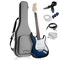 Ashthorpe 39-Inch Electric Guitar, Full-Size Guitar Kit with Padded Gig Bag, Tremolo Bar, Strap, Strings, Cable, Cloth, Picks